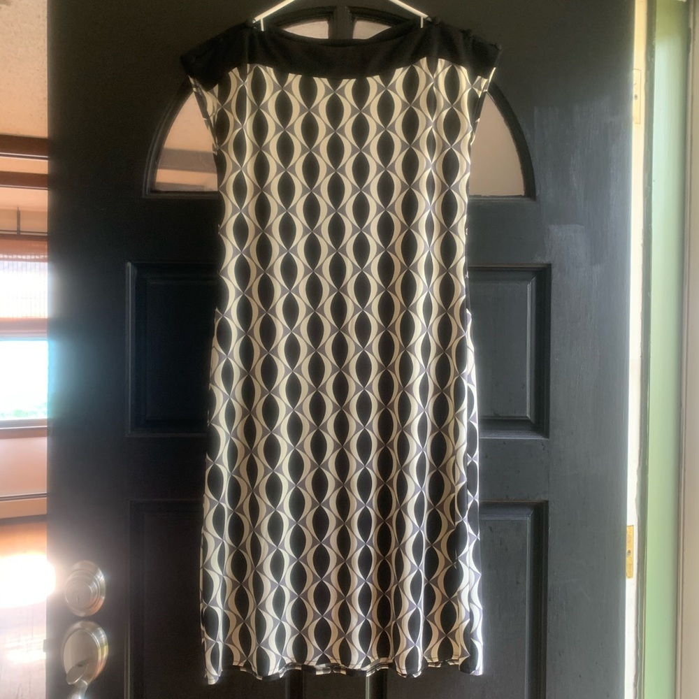Geometric design dress